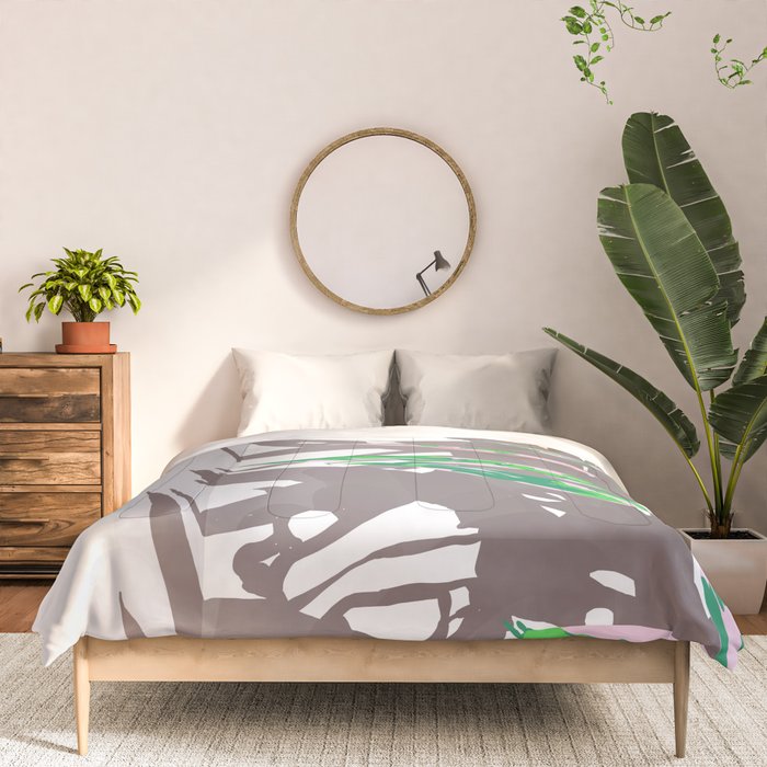 Plant & Shadow Comforter Gallery Image 3