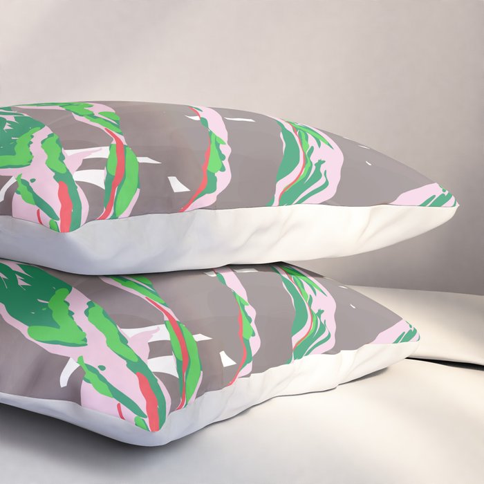 Plant & Shadow Pillow Sham Gallery Image 3