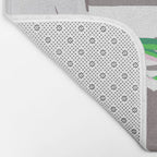 Plant & Shadow Bath Mat Gallery Image 2