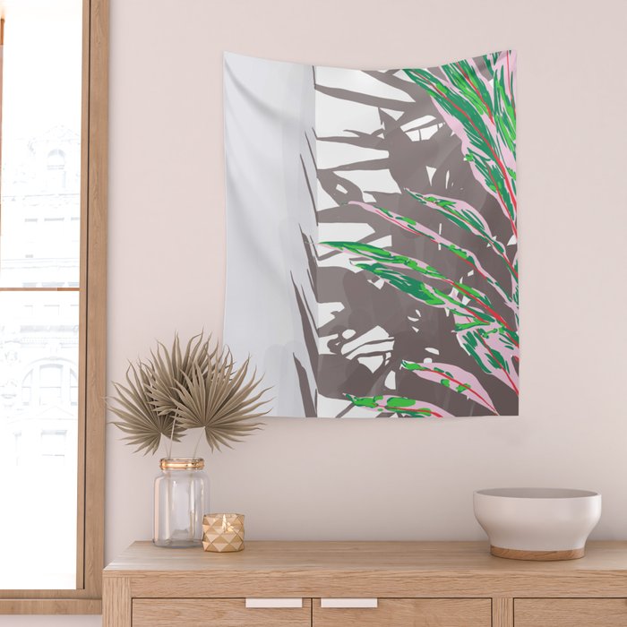 Plant & Shadow Wall Tapestry Gallery Image 2