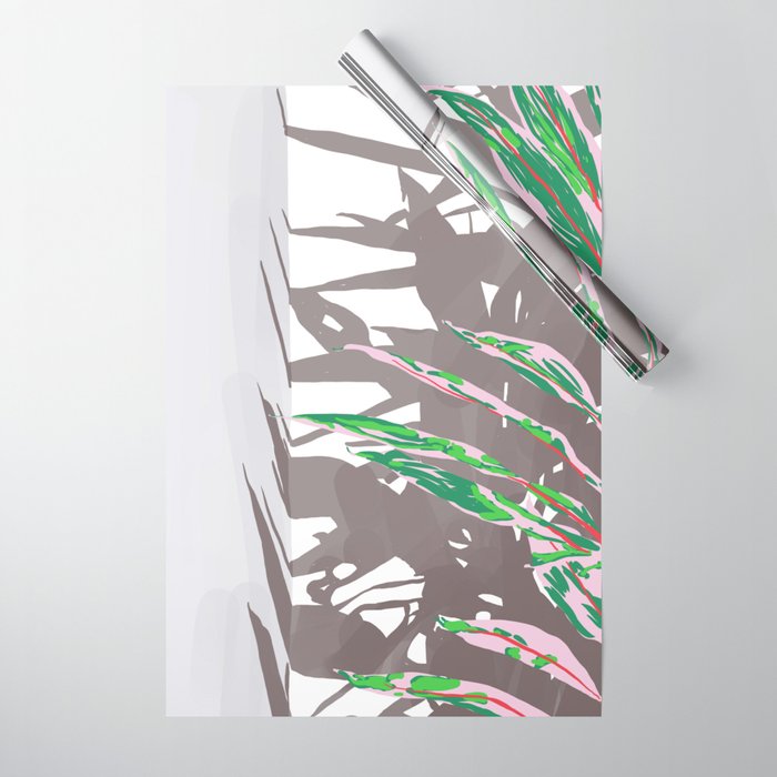 Plant & Shadow Wrapping Paper Gallery Image 1
