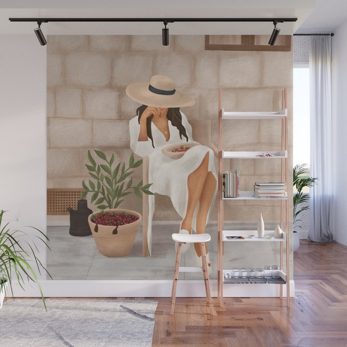 Sunday Morning Wall Mural Gallery Image 1