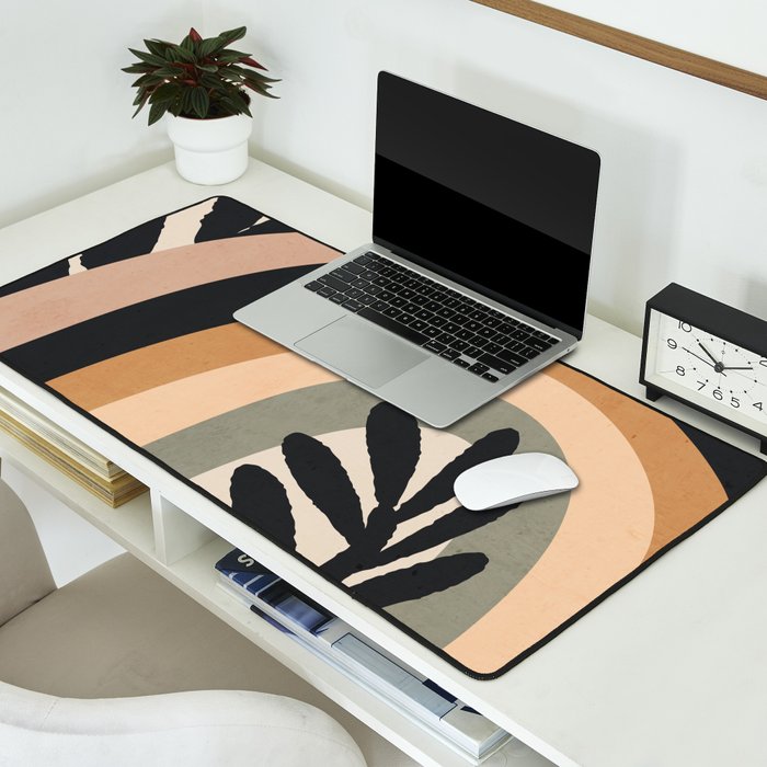 Abstract Art Rainbow 2 Desk Mat Gallery Image 2