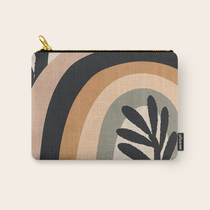 Abstract Art Rainbow 2 Carry All Pouch Gallery Image 1