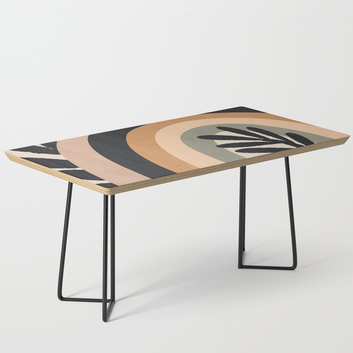 Abstract Art Rainbow 2 Coffee Table Gallery Image 1