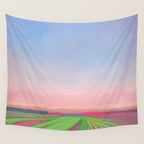 Peaceful Evening Landscape Wall Tapestry Gallery Image 4