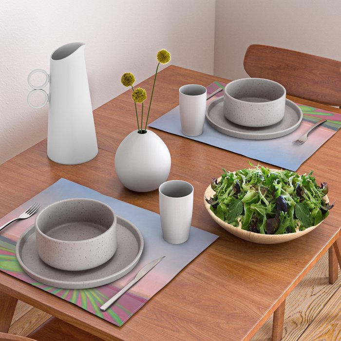 Peaceful Evening Landscape Placemat Gallery Image 2