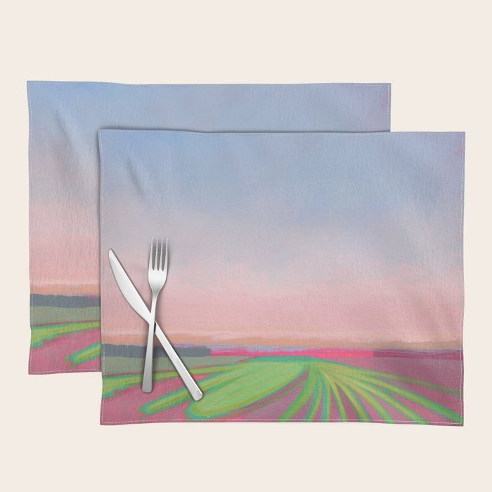 Peaceful Evening Landscape Placemat Gallery Image 1