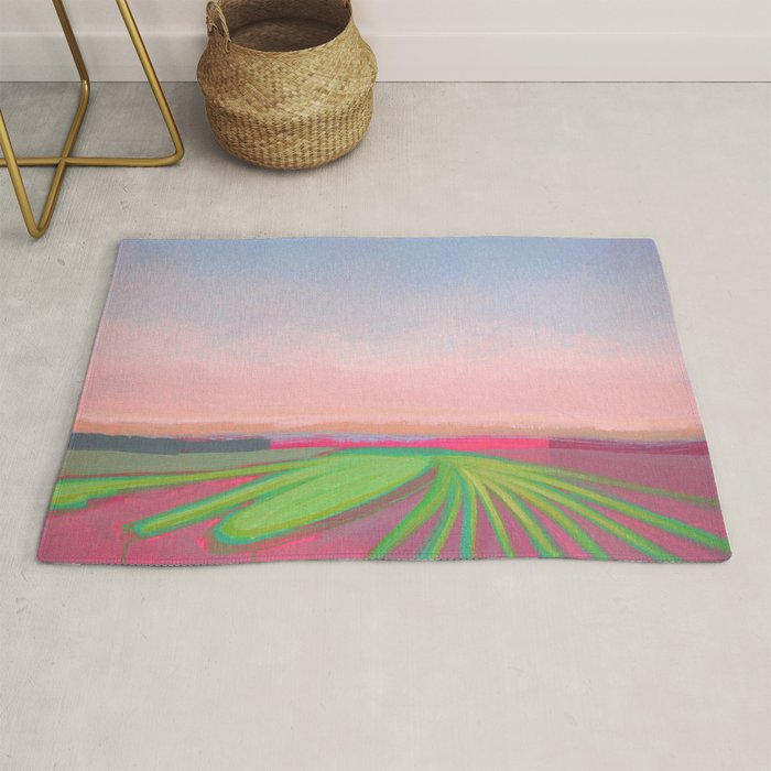 Peaceful Evening Landscape Rug Gallery Image 1