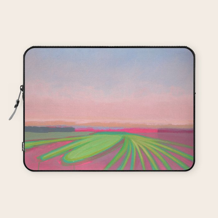 Peaceful Evening Landscape Laptop Sleeve Gallery Image 1