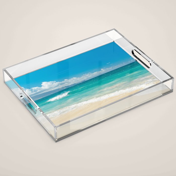 Hawaii Beach Treasures Acrylic Tray Gallery Image 1