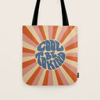 Cool to be Kind - Pink, Red and Blue  Tote Bag Gallery Image 1