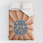 Cool to be Kind - Pink, Red and Blue  Duvet Cover Gallery Image 6
