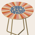 Cool to be Kind - Pink, Red and Blue  Side Table Gallery Image 2