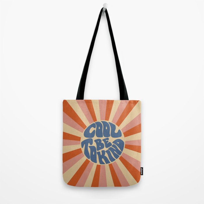 Cool to be Kind - Pink, Red and Blue  Tote Bag Gallery Image 2
