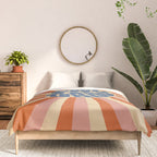 Cool to be Kind - Pink, Red and Blue  Comforter Gallery Image 3