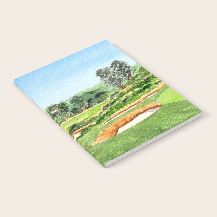 Merion Golf Course 16th Hole Notebook Gallery Image 2