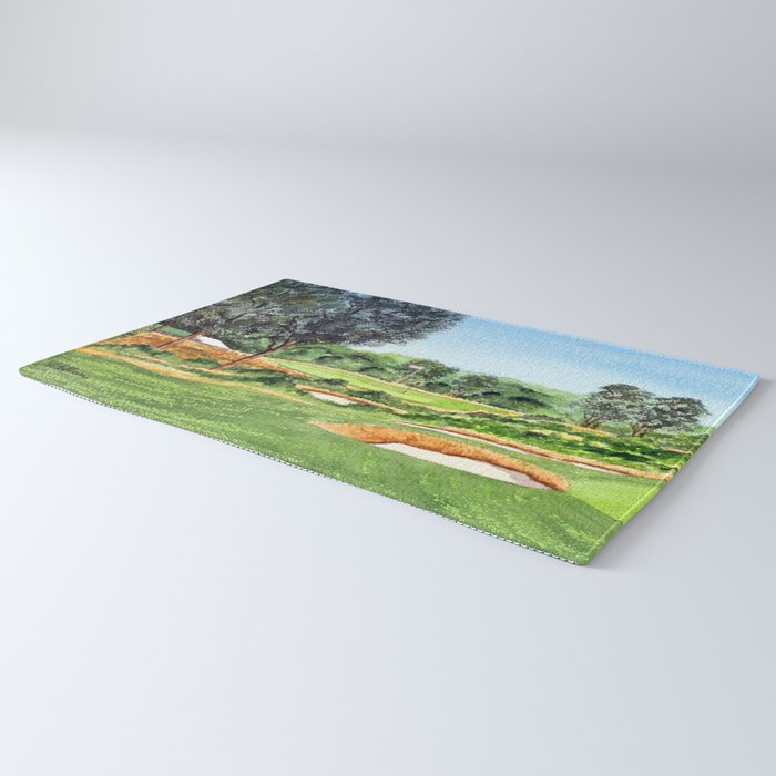 Merion Golf Course 16th Hole Rug Gallery Image 3