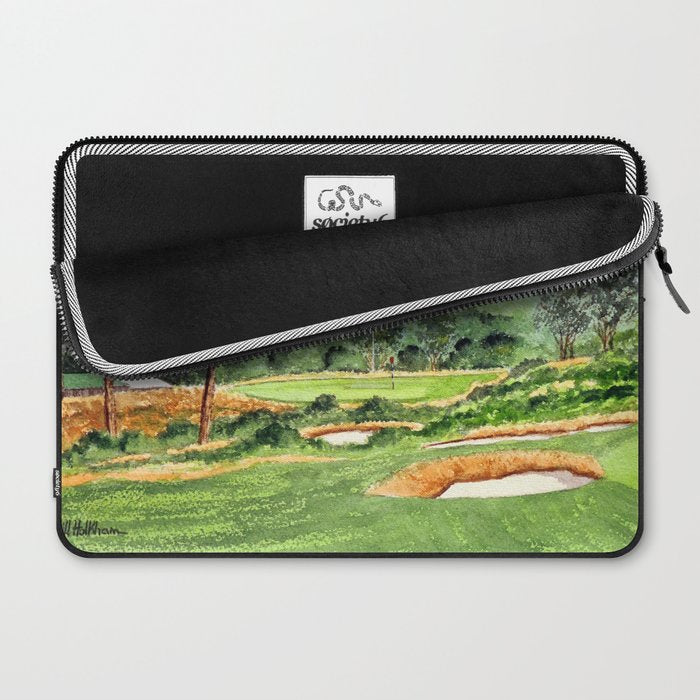 Merion Golf Course 16th Hole Laptop Sleeve Gallery Image 2
