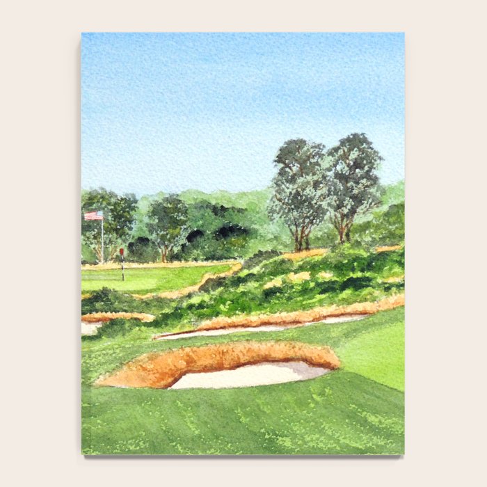 Merion Golf Course 16th Hole Notebook Gallery Image 4