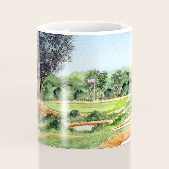 Merion Golf Course 16th Hole Coffee Mug Gallery Image 4