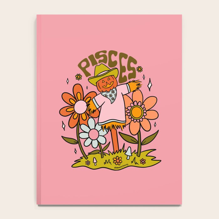 Pisces Scarecrow Notebook Gallery Image 4