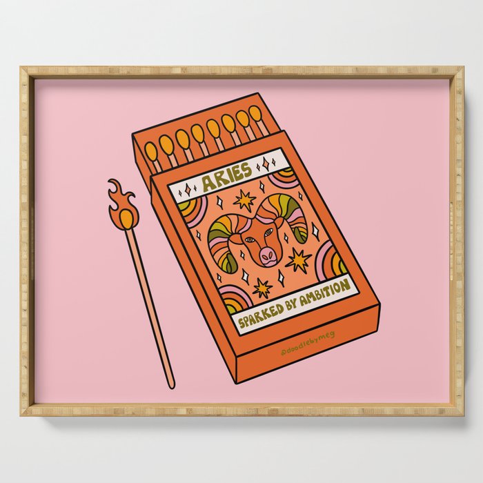 Aries Matchbox Serving Tray Gallery Image 1