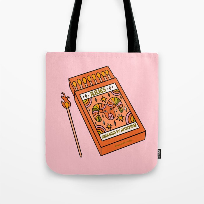 Aries Matchbox Tote Bag Gallery Image 1