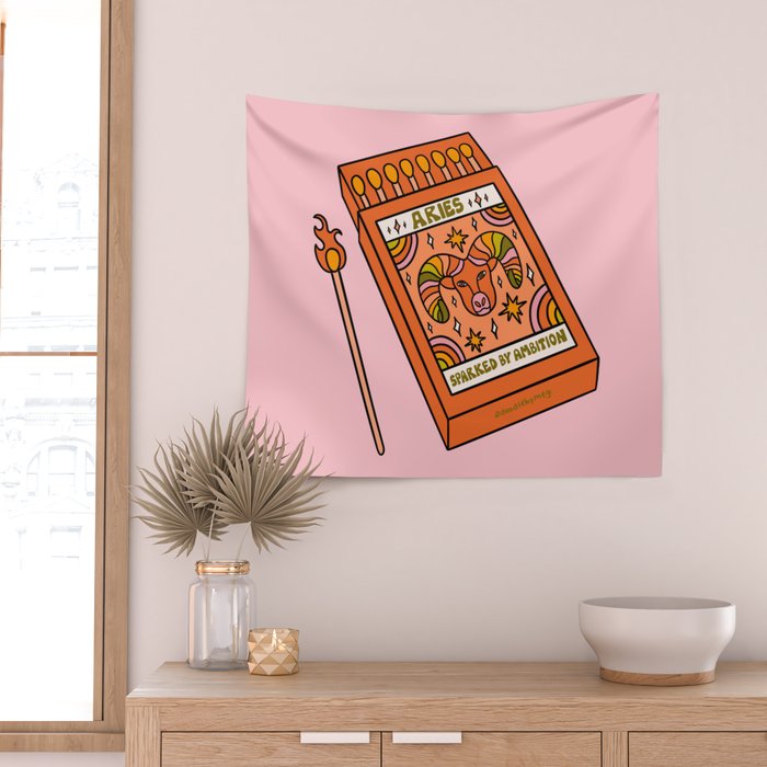 Aries Matchbox Wall Tapestry Gallery Image 2