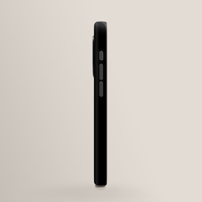 Simply Midnight Black iPhone Case Gallery Image 2