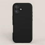 Simply Midnight Black iPhone Case Gallery Image 1