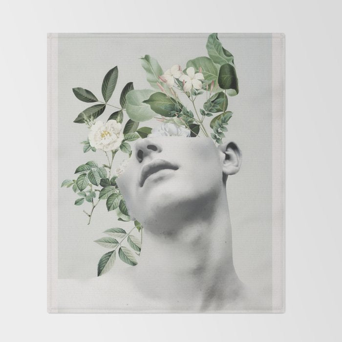 In Bloom 36 Throw Blanket Gallery Image 2