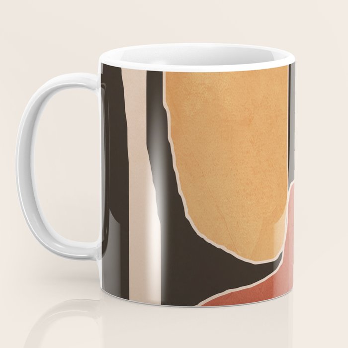 Modern Abstract Minimal Shapes 212 Coffee Mug Gallery Image 3