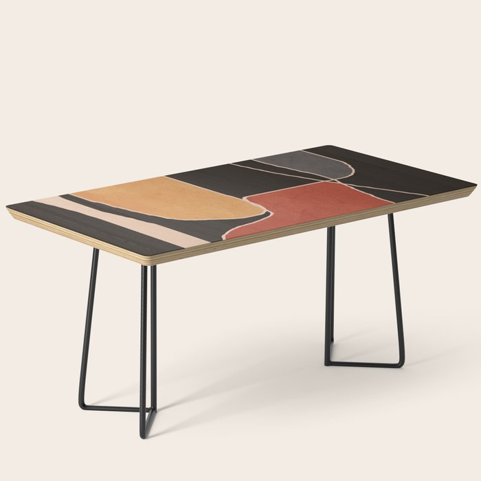 Modern Abstract Minimal Shapes 212 Coffee Table Gallery Image 1