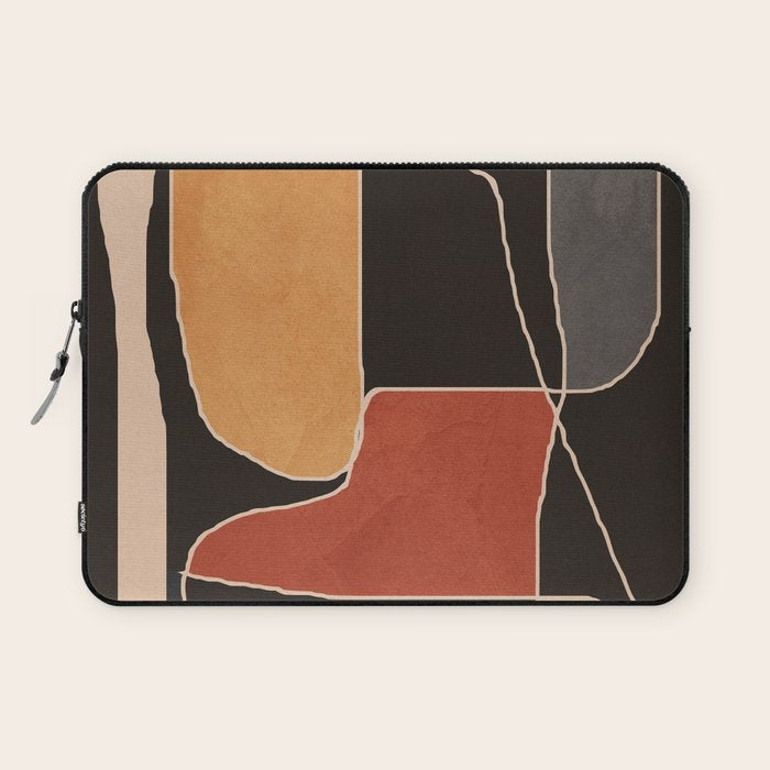 Modern Abstract Minimal Shapes 212 Laptop Sleeve Gallery Image 1