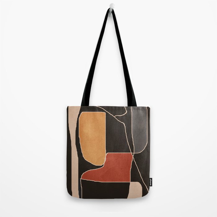 Modern Abstract Minimal Shapes 212 Tote Bag Gallery Image 2