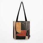 Modern Abstract Minimal Shapes 212 Tote Bag Gallery Image 2