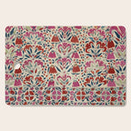 Tekke Asmalyk West Turkestan Floral Textile Print Cutting Board Gallery Image 1