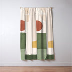 Abstract Art / Shapes 34 Window Curtain Gallery Image 3