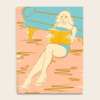 Portrait of a Woman Reading - Quiet Time 2 Notebook Gallery Image 4