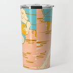 Portrait of a Woman Reading - Quiet Time 2 Travel Mug Gallery Image 1