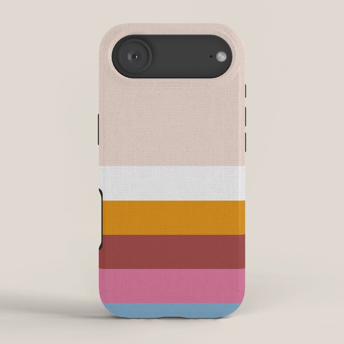 Modern Eclectic Rainbow iPhone Case Gallery Image 2