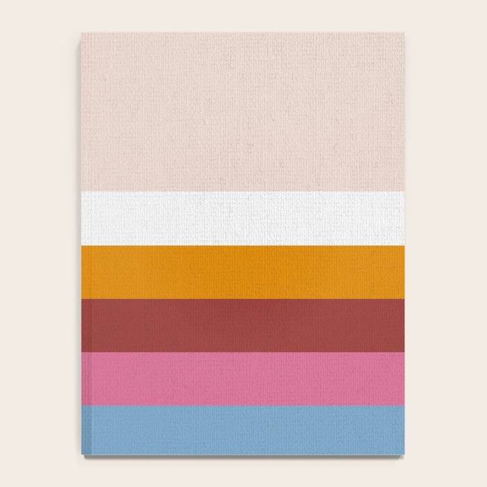 Modern Eclectic Rainbow Notebook Gallery Image 4