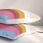Modern Eclectic Rainbow Pillow Sham Gallery Image 3