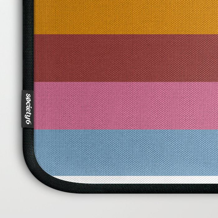Modern Eclectic Rainbow Laptop Sleeve Gallery Image 3