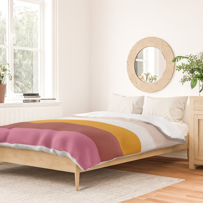 Modern Eclectic Rainbow Duvet Cover Gallery Image 2