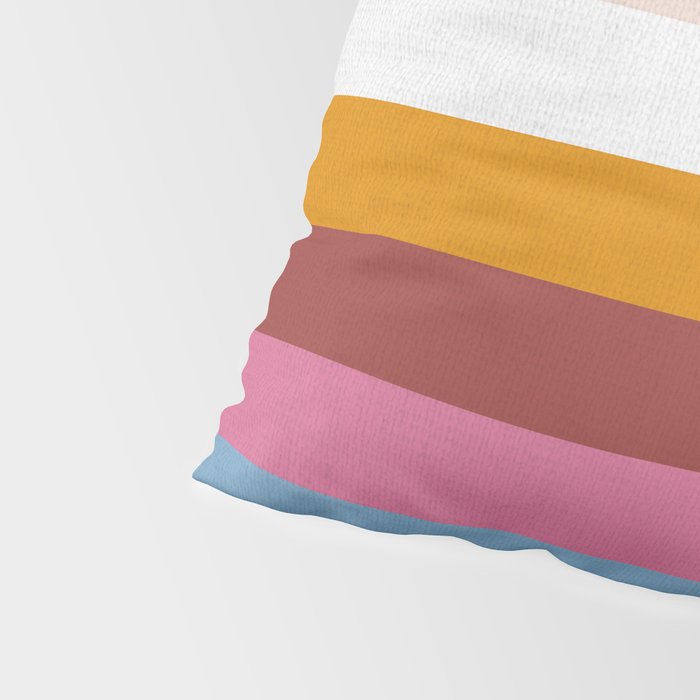 Modern Eclectic Rainbow Pillow Sham Gallery Image 4