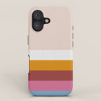 Modern Eclectic Rainbow iPhone Case Gallery Image 1
