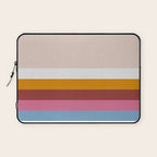 Modern Eclectic Rainbow Laptop Sleeve Gallery Image 1