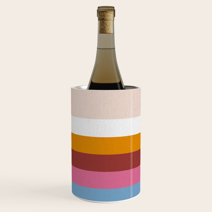 Modern Eclectic Rainbow Wine Chiller Gallery Image 3